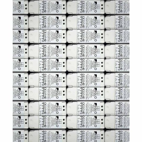 Eglo trasformatore elettronico dimmerabile per alogene 0-70w e led 0-40w 11,3cm bianco confezione da 10 pezzi