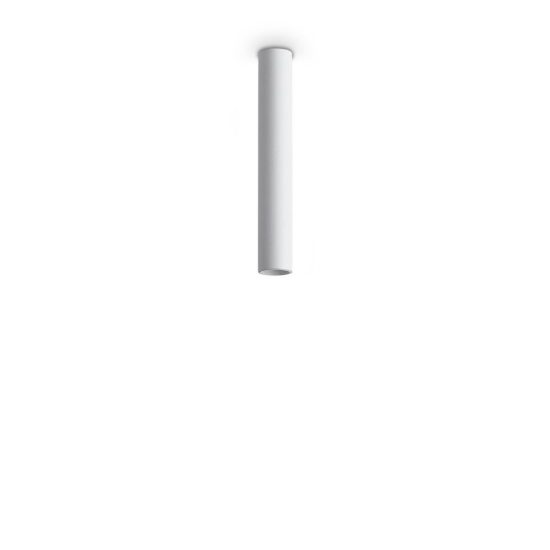 Ideal lux look faretto da soffitto cilindrico led 5w 3000k 20cm per ingresso bianco
