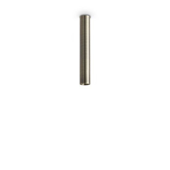Ideal lux look faretto da soffitto cilindrico led 5w 3000k 20cm per ingresso ottone