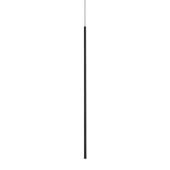 Ideal lux look lampada a sospensione cilindrica led 3,5w 3000k 100cm per cucina nera