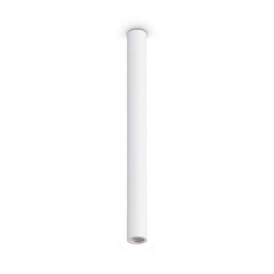 Ideal lux look faretto da soffitto cilindrico gu10 75cm per cucina in gesso bianco