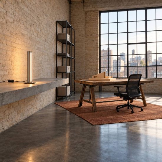 Ideal lux dorica abat-jour led 8w 3000k dimmerabile 25,5cm per comodino moderno grigio