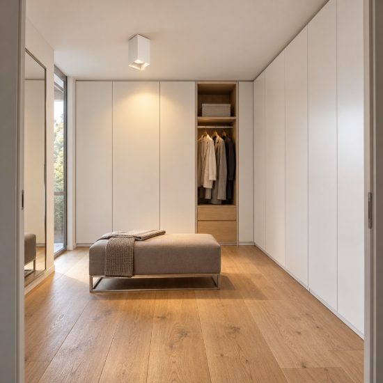 Ideal lux look faretto da soffitto a sezione quadrata gu10 75cm per corridoio bianco