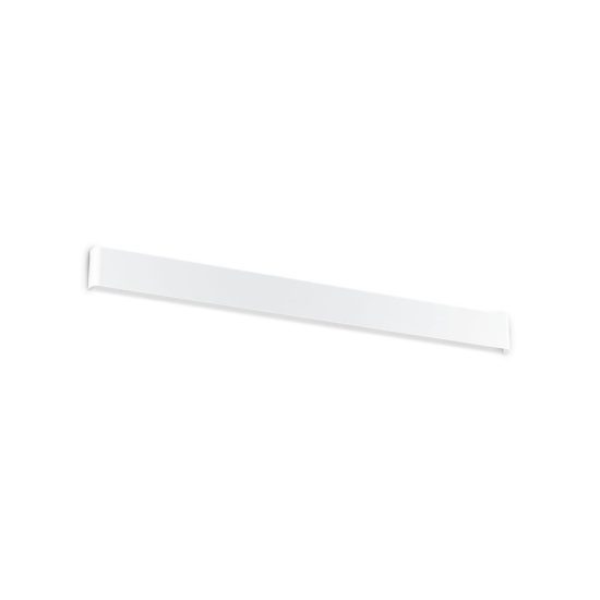 Ideal lux delta applique rettangolare led 37w 3000k 110cm per soggiorno moderna bianca