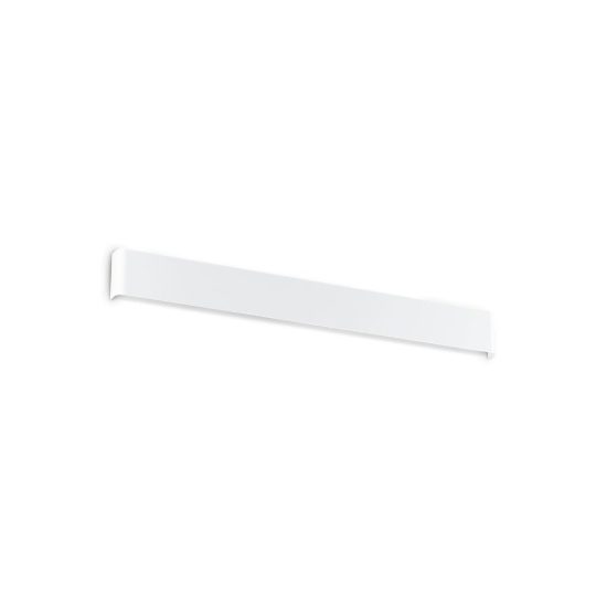 Ideal lux delta applique rettangolare led 30w 3000k 83cm per soggiorno moderna bianca