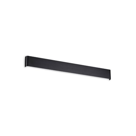 Ideal lux delta applique rettangolare led 30w 4000k 83cm per soggiorno moderna nera