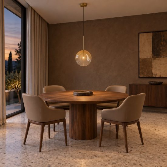 Ideal lux equinoxe lampada a sospensione a sfera 25cm per soggiorno contemporanea ambra