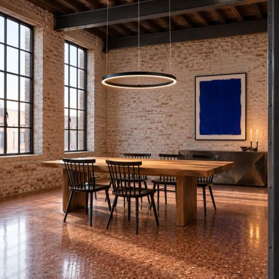 Ideal lux oracle slim lampadario ad anello led 81w 2700k 150cm per soggiorno moderno nero