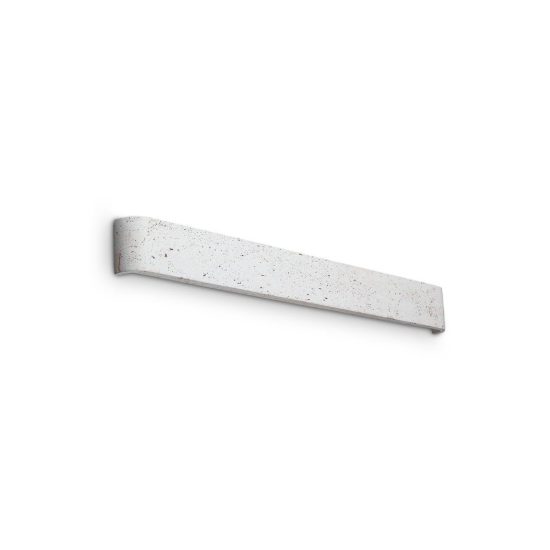 Ideal lux delta applique rettangolare led 30w 3000k 83cm per soggiorno moderna cemento
