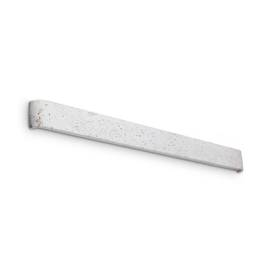 Ideal lux delta applique rettangolare led 37w 3000k 110cm per soggiorno moderna cemento