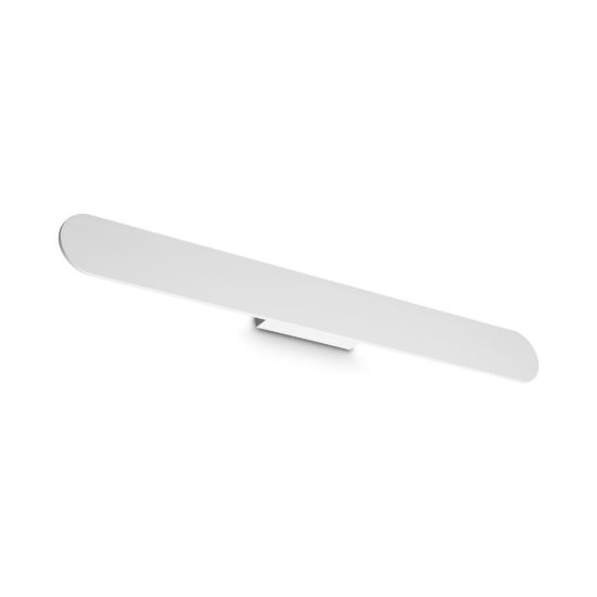Ideal lux zig zag applique a bordi arrotondati led 30w 3000k 76cm per soggiorno moderna bianca