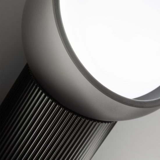 Ideal lux bloom abat-jour a sfera g9 27cm per comodino contemporaneo ottone