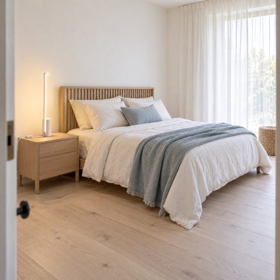 Ideal lux essence lampada da comodino lineare a sezione tonda led 12w 3000k 39,5cm bianca