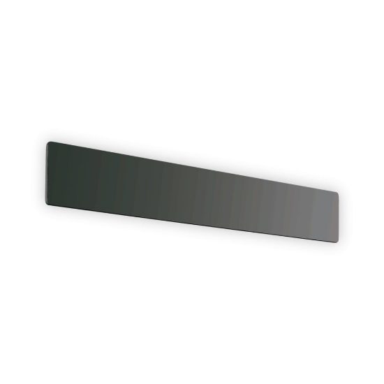 Ideal lux zig zag applique rettangolare led 23w 4000k 53cm per soggiorno moderna nera