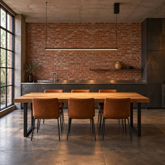 Ideal lux essence lampadario lineare a sezione quadrata led 19w 3000k 115cm per cucina nero