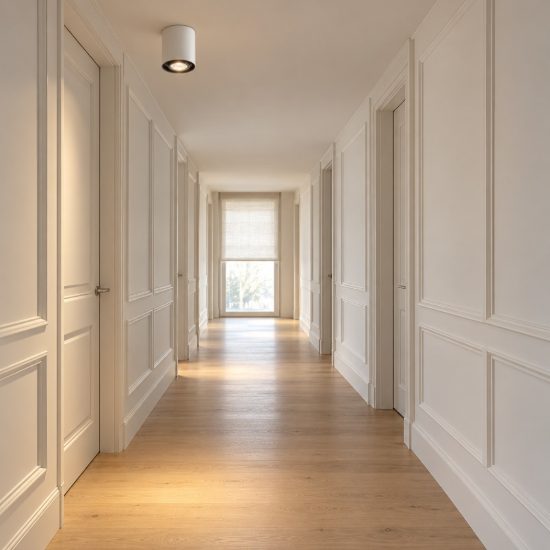 Ideal lux mood faretto da soffitto orientabile cilindrico gu10 led 7w 3000k per corridoio bianco