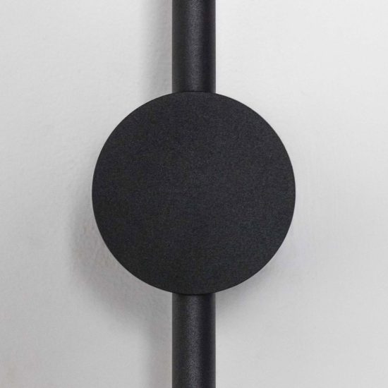 Ideal lux essence applique lineare a sezione tonda led 12w 3000k 75cm per soggiorno ottone
