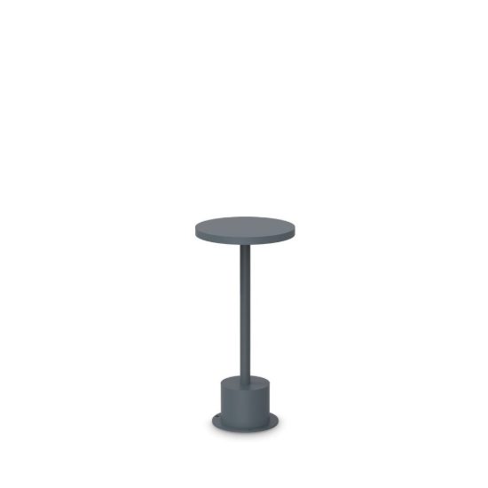Ideal lux toffee lampioncino da giardino led 11w 3000k d16cm h25cm moderno antracite ip65