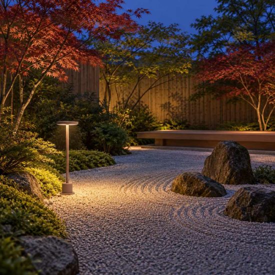 Ideal lux toffee lampioncino da giardino led 11w 3000k d16cm h50cm moderno caffè ip65