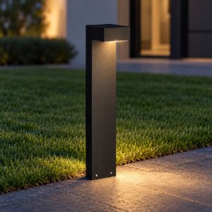 Ideal lux sirio lampione da giardino led 13w 3000k h60cm moderno nero ip65
