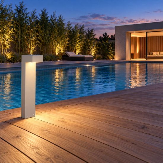 Ideal lux sirio lampione da giardino led 13w 3000k h60cm moderno grigio ip65