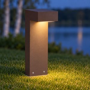 Ideal lux sirio lampioncino da giardino gx53 h30cm moderno caffè ip65