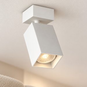 Ideal lux dynamite faretto da soffitto a sezione quadrata orientabile gu10 per soggiorno bianco