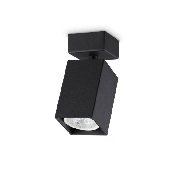 Ideal lux dynamite faretto da soffitto a sezione quadrata orientabile gu10 per soggiorno nero