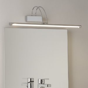 Ideal lux bow ap d76 applique bagno cromo led 8w 3000k