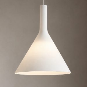 Cocktail sp1 big lampadari da cucina 35cm vetro cono bianco ideal lux