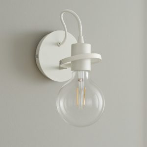 Applique da parete minimal ap1 ideal lux bianco