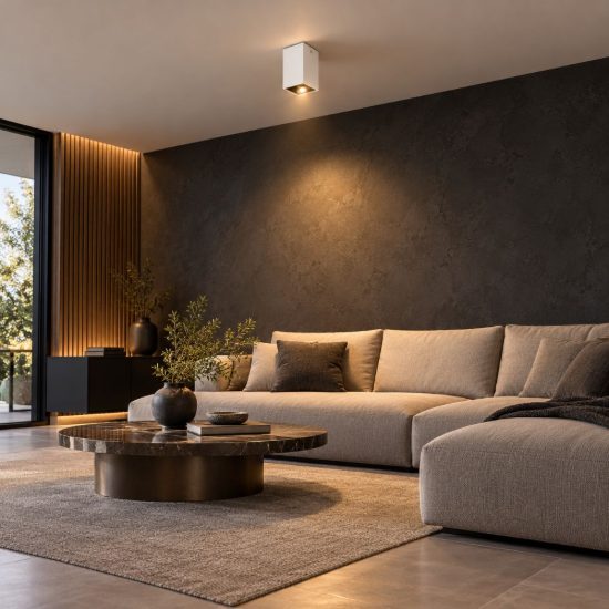Ideal lux nitro faretto da soffitto squadrato led 15w 3000k per cucina bianco