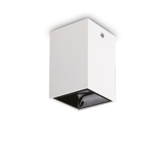 Ideal lux nitro faretto da soffitto squadrato led 15w 3000k per cucina bianco