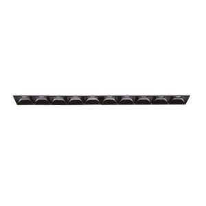 Lika fi trimless faretto led incasso per controsoffitto nero 10 luci 20w 3000k 220v