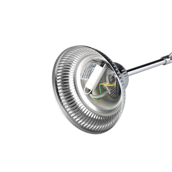 Ideal lux dubai lampadario con pendenti in cristallo 10 luci 52cm per soggiorno classico ottone