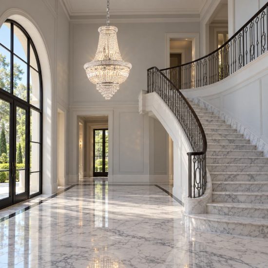 Ideal lux dubai lampadario con pendenti in cristallo 10 luci 52cm per soggiorno classico cromato