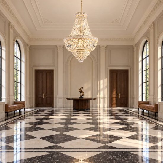 Ideal lux dubai lampadario con pendenti in cristallo 24 luci 80cm per soggiorno classico ottone
