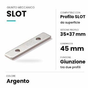 Kit connettore di giunzione per profili ideal lux