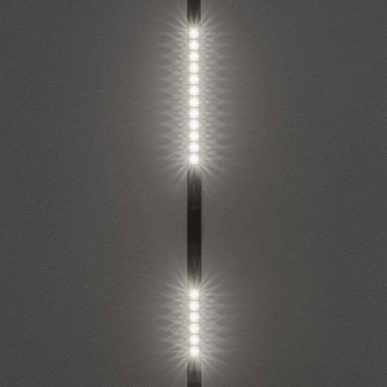 Ideal lux ego accent faretto lineare per binario led 13w 3000k 28,4cm dali bianco