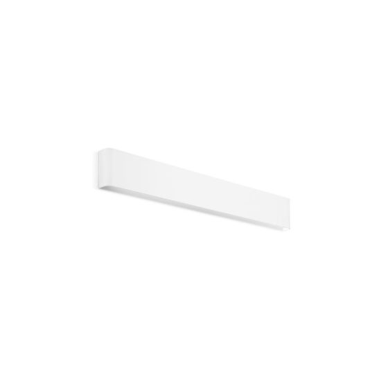 Ideal lux delta applique rettangolare led 19,5w 3000k 61cm per soggiorno moderna bianca