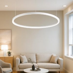 Gemini sp d105 bianco ideal lux lampadario led 78w 3000k