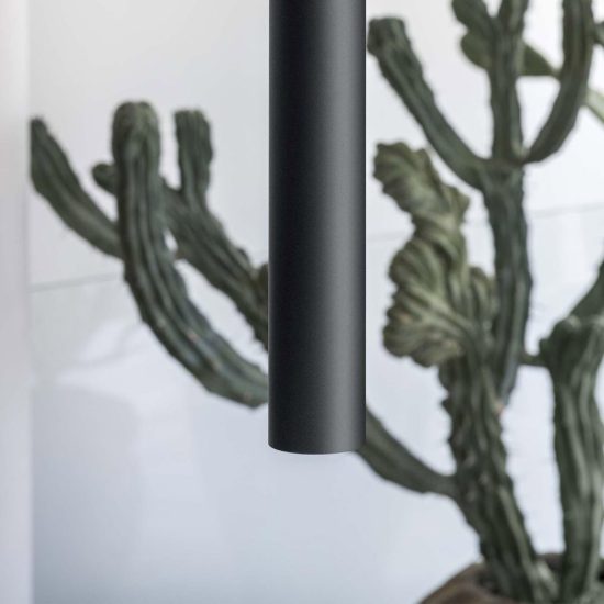 Ideal lux look lampada a sospensione cilindrica gu10 40cm per cucina alabastro