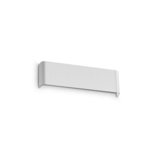 Ideal lux delta applique rettangolare 3 luci g9 30cm per soggiorno moderna bianca