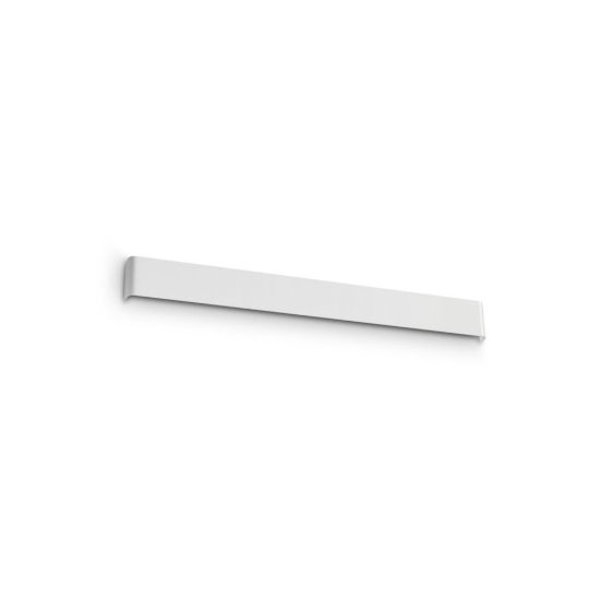 Ideal lux delta applique rettangolare 6 luci g9 83cm per soggiorno moderna bianca