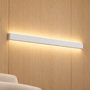 Ideal lux delta applique rettangolare 8 luci g9 110cm per soggiorno moderna bianca