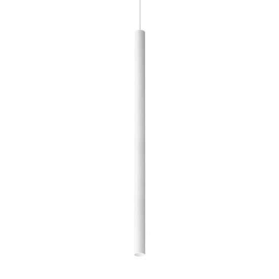 Ideal lux look lampada a sospensione cilindrica gu10 100cm ø4 per cucina bianca