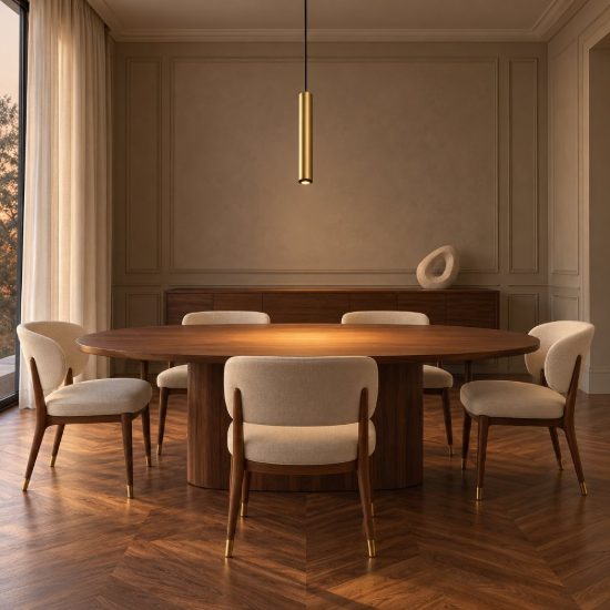 Ideal lux look lampada a sospensione cilindrica gu10 40cm per cucina ottone