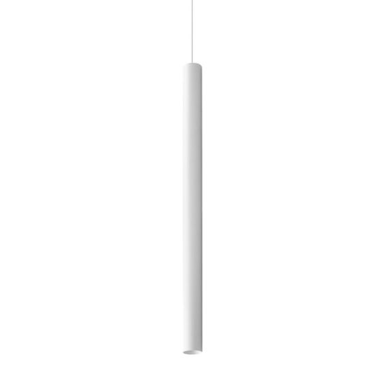 Ideal lux look lampada a sospensione cilindrica gu10 100cm ø6 per cucina bianca