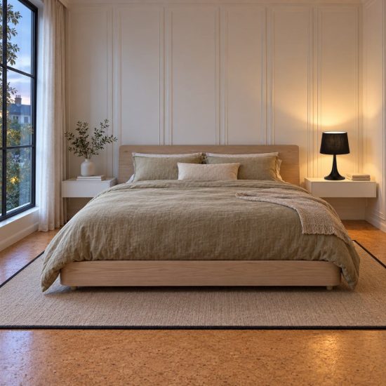 Ideal lux london tl1 small abat-jour da comodino e27 36,5cm per camera da letto moderna nera