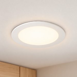 Ideal lux groove faretto da incasso per cartongesso led 20w 4000k foro 15cm rotondo bianco